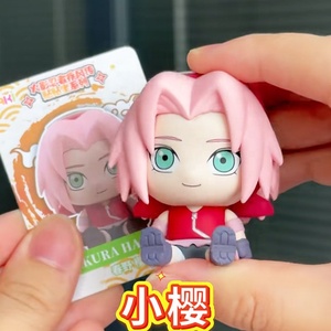Vente en gros : Boîte mystère authentique <span class=keywords><strong>Shippuden</strong></span> Stick & Sit Series – Figurine tendance pour décoration de bureau, avec <span class=keywords><strong>Sakura</strong></span> Haruno, modèle parfait - Product Image 3