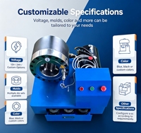 Machine à sertir les flexibles hydrauliques portable 12V/24V de 2 pouces, fournie par l'usine, presse à flexibles mobile 6-51mm pour service sur site