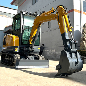 משלוח חינם CE/EPA מיני מחפר זחלי 3 טון הידראולי קובוטה מיני מחפר עם כף - Product Image 4