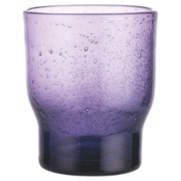 UNICO PURPLE GLASS 325ML Tumbler Desain Glam Drama Queen Aman untuk Mesin Cuci Piring untuk Wanita