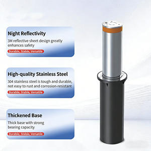 Dissuasore Elettrico Retrattile Zhanjiang in Acciaio Inox 304, Barriera di Sicurezza per Traffico e Perimetro, Protezione Stradale - Product Image 3