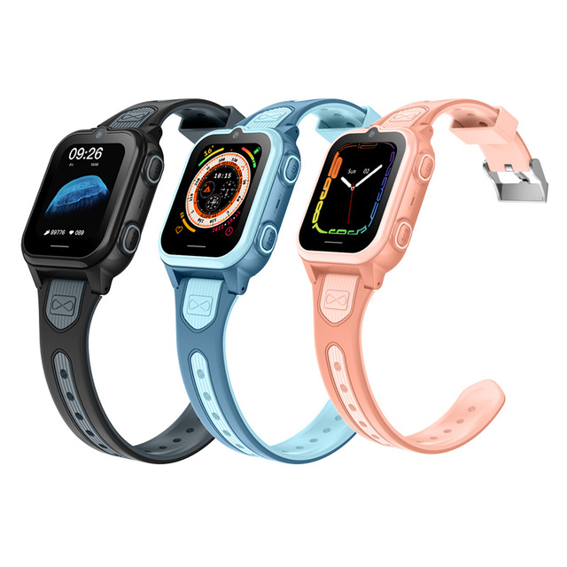 Family Children's Safety GPS Locating Camera 4G HD Video Call Smart Kids Watch Voice Chat GPS Watch IP67 Waterproof