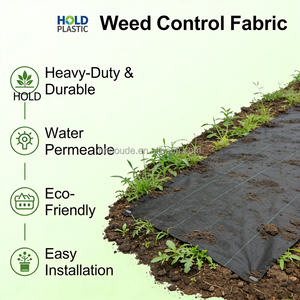 Barrière anti-mauvaises herbes en PP, installation facile et <span class=keywords><strong>rapide</strong></span>, largeurs personnalisées de 0,2 m à 10 m, idéale pour les jardins, les fermes et les serres - Product Image 1