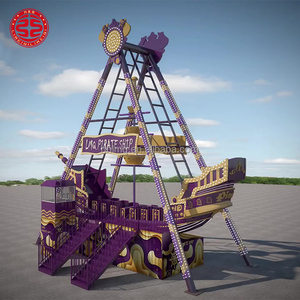 Manège <span class=keywords><strong>Bateau</strong></span> <span class=keywords><strong>Pirate</strong></span> 24 Places pour Parc d'Attractions, <span class=keywords><strong>Bateau</strong></span> Viking, Équipement de Parc Thème Extérieur, Manège Enfant Sensationnel, Prix Usine - Product Image 2
