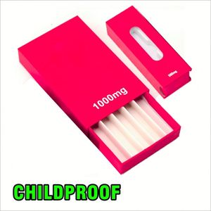 Custom Child-Proof Button Rigid Packaging <b>Boxes</b> with Embossing and Recycled Materials for 5-<b>Pack</b> Pre <b>Packs</b> - Product Image 1