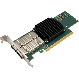 Adaptador de red MCX556A-ECAT ConnectX-5 VPI de doble puerto QSFP28 100GbE EDR InfiniBand PCIe 3.0 x16 para computadora de escritorio - Product Image 1