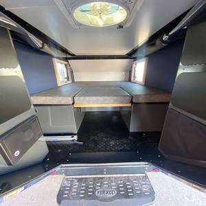 ECOCAMPOR-caravana pequeña, Mini remolque todoterreno con tobogán, cocina y tienda de campaña en venta - Product Image 6