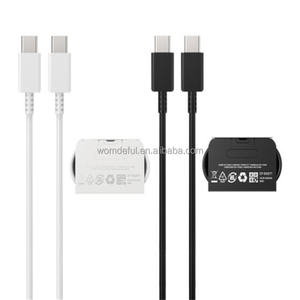 Câble USB C 3A PD pour <span class=keywords><strong>Samsung</strong></span> Type C à Type C câble de charge Super rapide Galaxy S22 Ultra 5g S20 Note 20 10 <span class=keywords><strong>A50</strong></span> <span class=keywords><strong>cordon</strong></span> de chargeur - Product Image 2