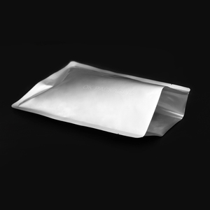 사용자 정의 실버 Doypack 플라스틱 식품 보관 가방 지퍼 잠금 알루미늄 호일 포장 가방 - Product Image 3