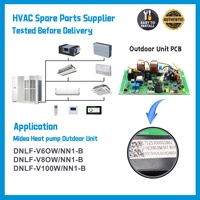 Midea Isı Pompası Ana Kontrol Kartı 17125300001861 Dış Ünite PCB Kontrol Cihazı HVAC Yedek Parça Değişimi