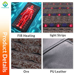 Strisce di luce PEMF terapia tappetino fotone luce dolore rilievo materasso lontano infrarosso riduzione entropia abete minerale PEMF tappetino - Product Image 2