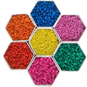 Pierre de galets teinte en usine en Chine, galets artificiels décoratifs, galets plats pour accessoires d'<span class=keywords><strong>aquarium</strong></span> et décoration paysagère - Product Image 6