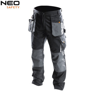 2024 Neo güvenlik erkekler İş güvenliği pantolon yaz çok cepler taktik uzun pantolon kargo pantolon işçi için - Product Image 1