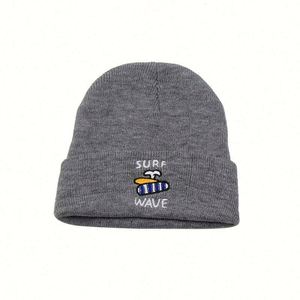 Custom Embroidered Logo Winter Beanie <b>Hat</b> Designer Kid Adult Fisherman Knit Cuffed Beanies - Product Image 5