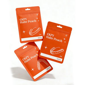 Hoge kwaliteit voedselveilige plastic hersluitbare zipverpakkingen voor tanden, transparante aligners, Mylar verpakkingszakken - Product Image 3