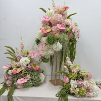 Bruidstafel centerpiece bloemenbal nieuwe hortensia bloemstuk voor bruidsdecoratie kunstmatige hortensia bloemstuk