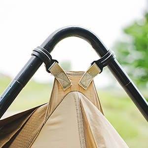 Abri de <span class=keywords><strong>camping</strong></span> double couche personnalisé pour l'extérieur, tente pare-soleil pour le <span class=keywords><strong>camping</strong></span> et la randonnée, imperméable et anti-UV, tente de <span class=keywords><strong>camping</strong></span> de type A - Product Image 6