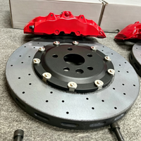 Étrier de frein surdimensionné 8 pistons pour Audi A4 A6 S6 C7 BMW F30 F82 G80 E90 E92 G02 Benz G63 W213 G500 Dodge Raptor Escalade 405/380/355mm