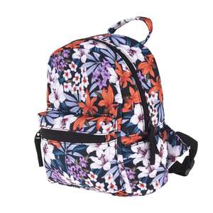 Sac à dos léger imprimé à la mode avec fermeture à glissière personnalisable multicolore pour les étudiants et l'école - Product Image 3