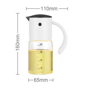 220ml dầu cầm tay và giấm quả với chai thủy tinh borosilicate công cụ nhà bếp dầu ô liu chai cho dầu ăn quả - Product Image 4