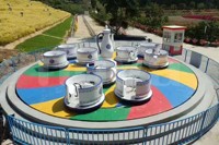 Manèges pour enfants Nova Rides : Manège Tasses à Café Rotatives CC-9-Tea, Tasses à Thé Chinoises, Capacité 36 places, Manèges de Carnaval Courants