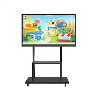 86 inch 20 Points Multi Touch Digital Whiteboard Interactive Flat Panel All In One TV Display Touch Screen Monitor Smart Board