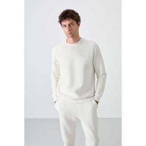 Ensemble de survêtement pour homme Andy Ecru brossé - 85190 - Ecru/ecru - Product Image 6