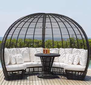 Chaise d'été Chaises longues Mobilier d'extérieur Chaise d'attente 3 places - Product Image 4