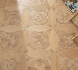 Pavimento in <span class=keywords><strong>Legno</strong></span> di Quercia con Consegna in 24 Ore negli USA, Parquet Artistico Quadrato in Noce Nero - Product Image 1