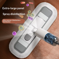 Serpillère pulvérisatrice en microfibre à prix de gros direct usine, nettoyeur de sols en acier inoxydable pour personne paresseuse, outil ménager