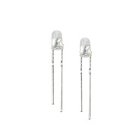 Lentille dôme 3MM/5MM DIP LED lampes trou diffus LED rondes Diodes électroluminescentes blanc/rouge/bleu/jaune/orange/vert/7 couleurs Flash