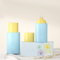 Tube de crème pour les mains PE personnalisé conteneur de nettoyant pour le visage crème à air doux tube à pointe de fleur conique circulaire incurvé