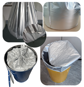 Bolsas Redondas de Fondo Plano de Papel de Aluminio Compuesto de Alta Barrera y Gran Capacidad para Empacar Polvos Químicos y Concentrados de Recubrimiento - Product Image 2