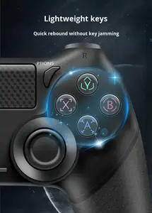 Control Inalámbrico <span class=keywords><strong>para</strong></span> <span class=keywords><strong>Juegos</strong></span> P4 Más Vendido, con Vibración <span class=keywords><strong>de</strong></span> Seis Ejes y Luces <span class=keywords><strong>de</strong></span> Conectividad <span class=keywords><strong>para</strong></span> P4/PS/<span class=keywords><strong>PC</strong></span> - Product Image 5