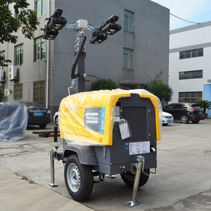 Мобильные светодиодные осветительные мачты Atlas Copco HiLight V5+ 5м, портативное освещение для строительных площадок, газовое топливо - Product Image 5