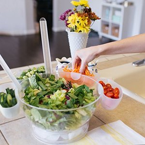 Nouveau Style Servir Froid Salade Bol <span class=keywords><strong>Saladier</strong></span> <span class=keywords><strong>Transparent</strong></span> Sur La Glace - Product Image 4