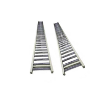 Ligne de convoyeur à rouleaux rétractable Convoyeur à gravité extensible Acier inoxydable Acier au carbone Système de convoyeur complet