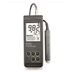 ฮานะ ไฮ 9033 เครื่องวัดค่าการนำไฟฟ้า 0.0 ถึง 199.9 ซีซีเอ็มกันน้ำแบบพกพาสำหรับการวิเคราะห์น้ำ - Product Image 1