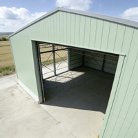 Structure en acier robuste pour entrepôt d'usine et atelier
