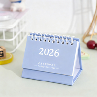 Nouveauté : Calendriers de bureau mensuels en papier, design coloré, style rustique et élégant, pour table ou bureau