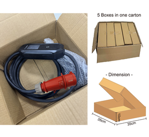 JNTIMUYA TYPE1 TYPE2 GBT <span class=keywords><strong>Esla</strong></span> 3.5kw 7kw 9.6kw 11kw 22kw 16A 32A 40A Cargador Ev Portátil Ajustable - Product Image 4