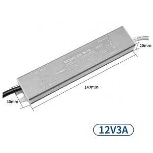 12V 24V DC dẫn điện cung cấp biến áp 30W 50W 60W 100W 150W 300W 320W 400W 600W TRIAC Dimmable dẫn lái xe cho dẫn chiếu sáng - Product Image 3