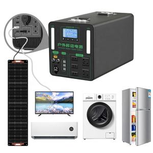 Station d'alimentation portable domestique avec batterie de secours, générateur solaire portable 3000W - Product Image 3