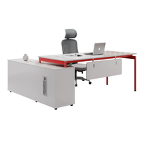Nouvel ensemble moderne de table et de chaises de conférence pour bureau, salle de formation, salle de réception, salle de réunion - 8 personnes