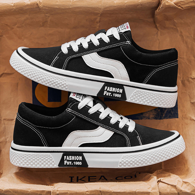 Wholesale Casual Shoes for Men Sport Footwear Skateboard Canvas Shoes