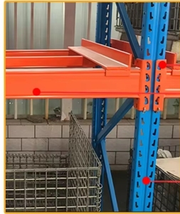 Ağır sanayi VNA palet raf sistemi verimli ayarlanabilir Metal depo rafı cıvata yapısı ile depolama - Product Image 6