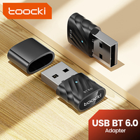 Dongle USB sans fil Toocki 6.0 Plug and Play pour ordinateur de bureau, ordinateur portable, Windows 10 11