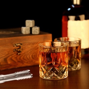 Meilleure Vente 2025 : Ensemble Verres à <span class=keywords><strong>Whisky</strong></span> et à Vin avec Boîte en Bois et Pierres à <span class=keywords><strong>Whisky</strong></span>, Verres en Cristal 60ml pour Hôtels et Cadeaux d'Affaires - Product Image 2