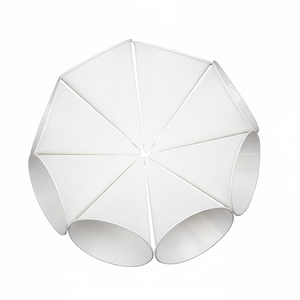 Lot de 4 gobelets en papier coniques à rebord roulé de 150 ml, blancs, jetables, pour fontaines à eau de bureau, vente en gros, qualité supérieure - Product Image 6