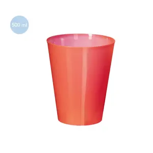 Gobelet réutilisable en PP de 500 ml, gadgets personnalisés - Product Image 1